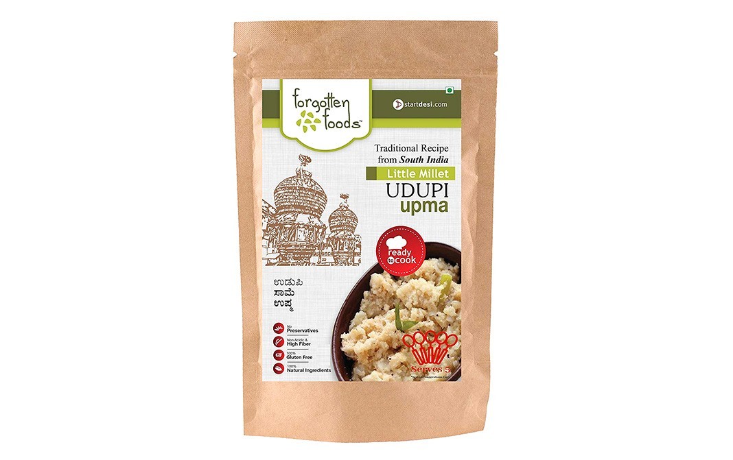 Forgotten Foods Little Millet Udupi Upma    Pack  400 grams